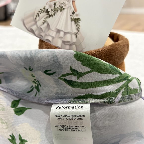 Reformation Frankie Floral Maxi Dress NWT - Picture 12 of 13